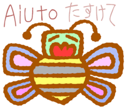 Try to use the Italian and Japanese sticker #13076759