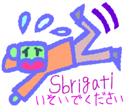 Try to use the Italian and Japanese sticker #13076760