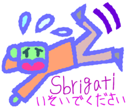 Try to use the Italian and Japanese sticker #13076760