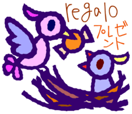 Try to use the Italian and Japanese sticker #13076767