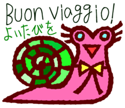 Try to use the Italian and Japanese sticker #13076779