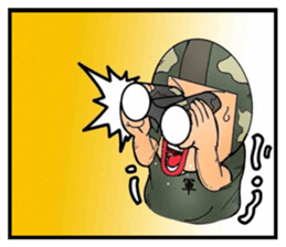 Uncle helmet I used to be a soldier when sticker #13076792