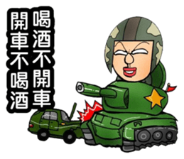 Uncle helmet I used to be a soldier when sticker #13076800