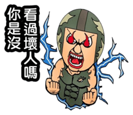 Uncle helmet I used to be a soldier when sticker #13076808