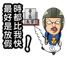 Uncle helmet I used to be a soldier when sticker #13076818