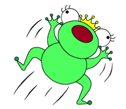 English speaking Froggie 4 sticker #13076827