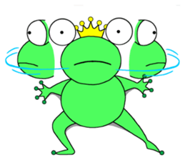 English speaking Froggie 4 sticker #13076828