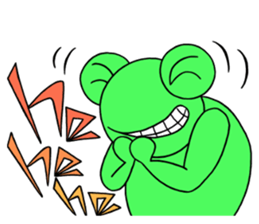 English speaking Froggie 4 sticker #13076830