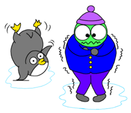 English speaking Froggie 4 sticker #13076835