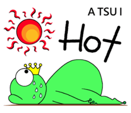 English speaking Froggie 4 sticker #13076836