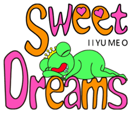 English speaking Froggie 4 sticker #13076846