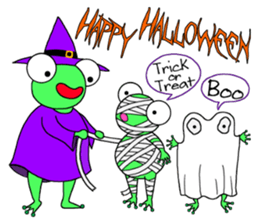 English speaking Froggie 4 sticker #13076859