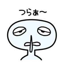 Kaomojiman (handwritten emoticon) sticker #13077085