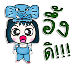 Mr. Masato. Love elephant.^^ sticker #13077197