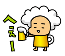 Pretty Mr.Beer sticker #13077296