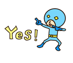 Zentai Mask 2 sticker #13077349