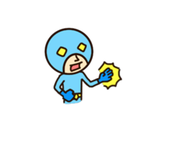 Zentai Mask 2 sticker #13077369