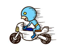 Zentai Mask 2 sticker #13077371