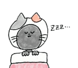 Cat who played the hypocrite sticker #13077496