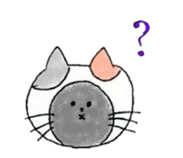 Cat who played the hypocrite sticker #13077532