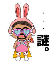 Rabbit ear Uncle sticker #13077745