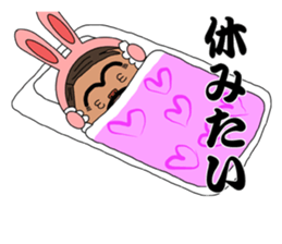Rabbit ear Uncle sticker #13077750