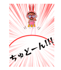 Rabbit ear Uncle sticker #13077757