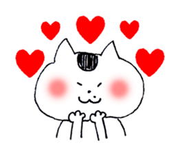 Cat with the mole sticker #13077803