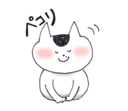 Cat with the mole sticker #13077804