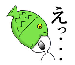 Cat with the mole sticker #13077827