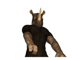 Rhino Man Live II sticker #13077907