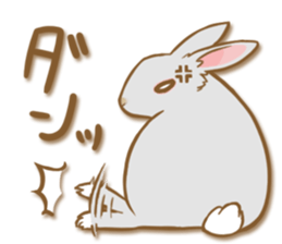 My rabbit Chiyoko sticker #13077985