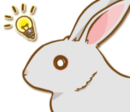 My rabbit Chiyoko sticker #13077988