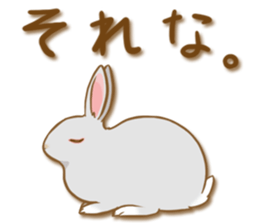 My rabbit Chiyoko sticker #13078003