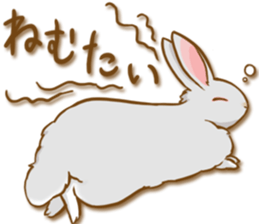 My rabbit Chiyoko sticker #13078005