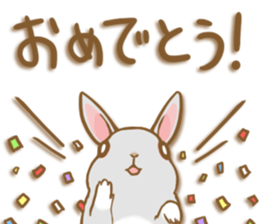 My rabbit Chiyoko sticker #13078012