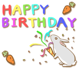 My rabbit Chiyoko sticker #13078013