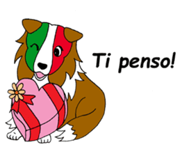 Let's talk in Italian and Japanese ! 4 sticker #13078666