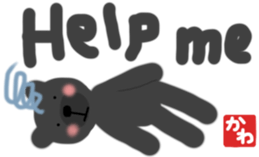 Kawa's english bear Sticker sticker #13079141