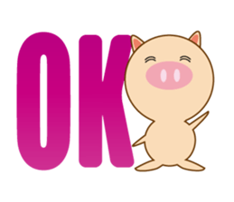 Pigs sometimes mice sticker #13079422