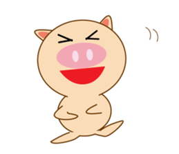 Pigs sometimes mice sticker #13079429