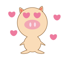 Pigs sometimes mice sticker #13079431