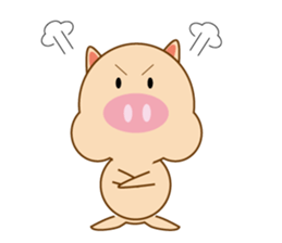 Pigs sometimes mice sticker #13079432