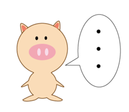 Pigs sometimes mice sticker #13079434