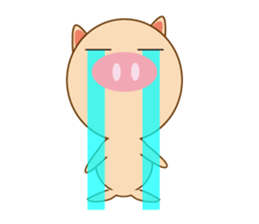 Pigs sometimes mice sticker #13079435