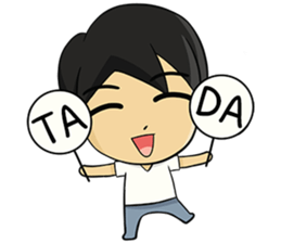 Cute Boy ! sticker #13079572