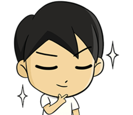 Cute Boy ! sticker #13079576