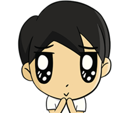 Cute Boy ! sticker #13079580