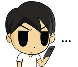 Cute Boy ! sticker #13079581