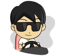 Cute Boy ! sticker #13079585